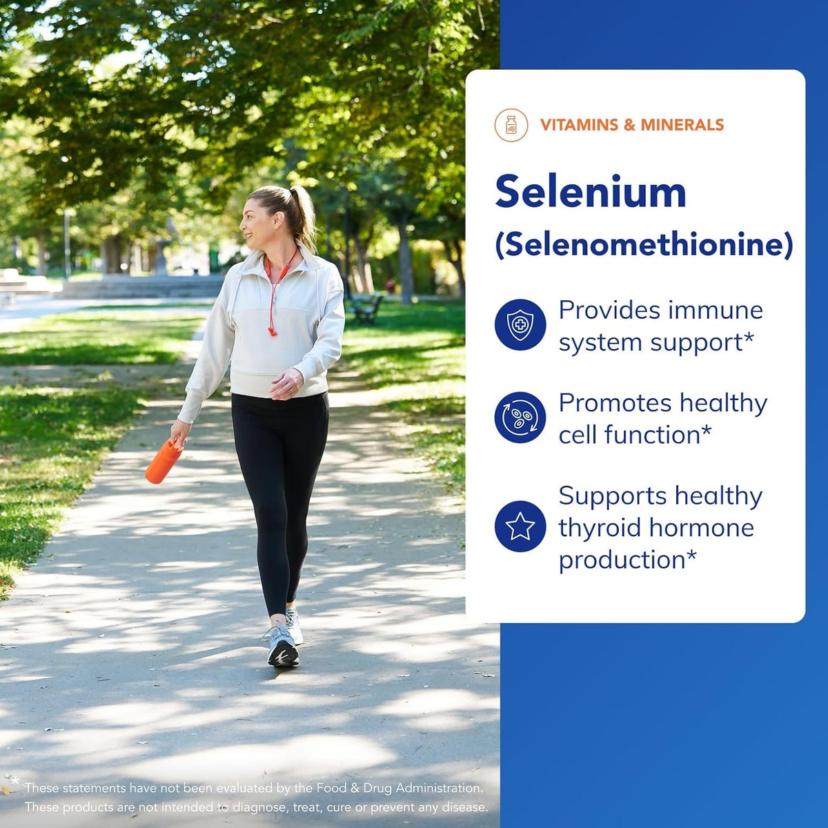 Selenium - 200 Mcg - for Healthy Cellular Function, Immune System & Antioxidant Defenses* - Mineral Supplement - Vegan & Gluten Free - 60 Capsules