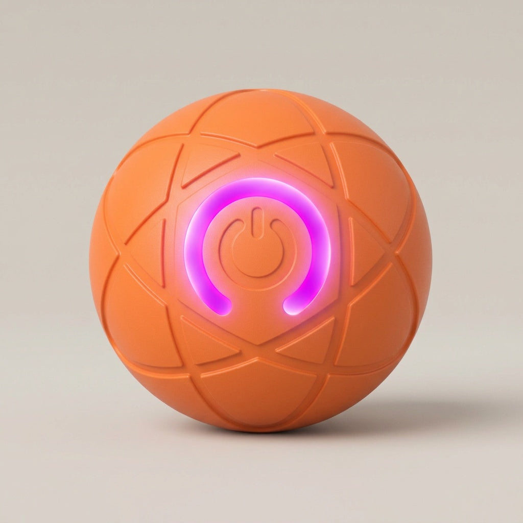 Self-Rolling Interactive Ball for Active Play