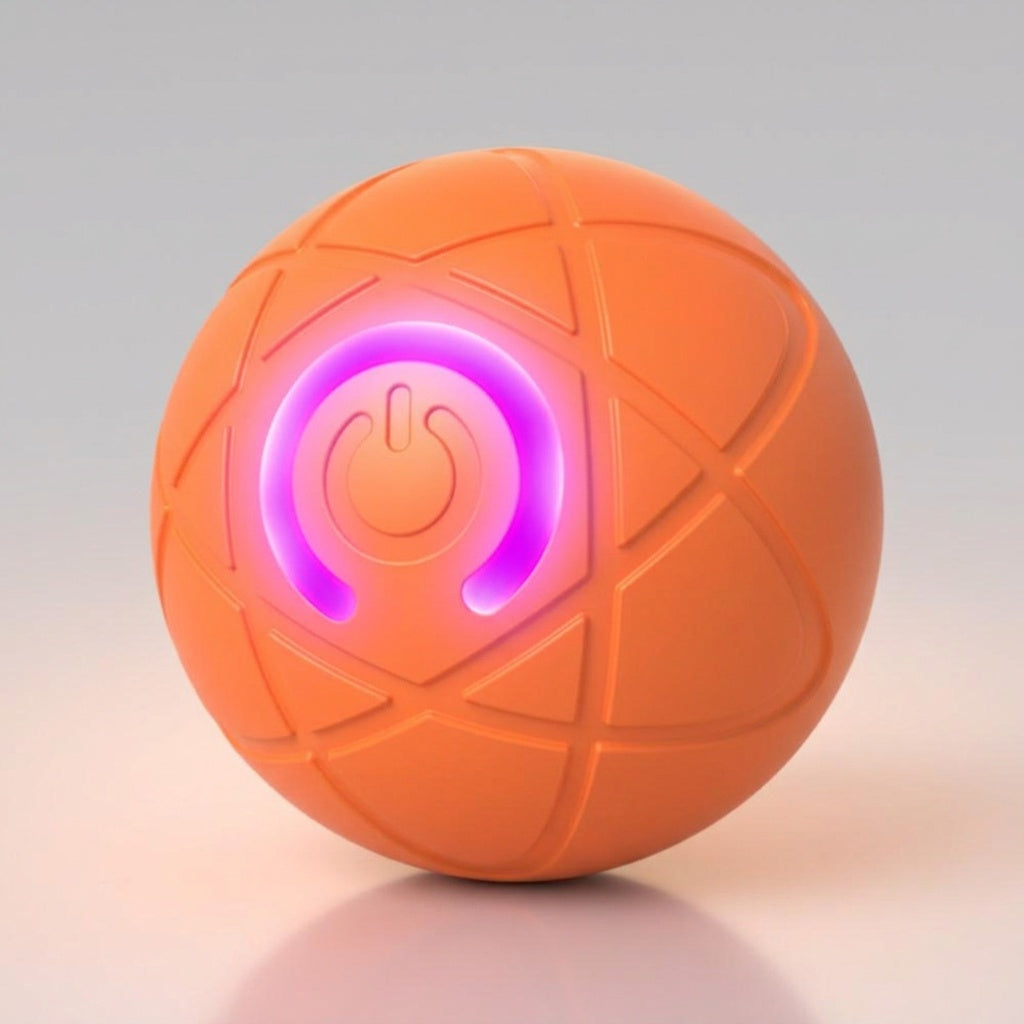 Self-Rolling Interactive Ball for Active Play