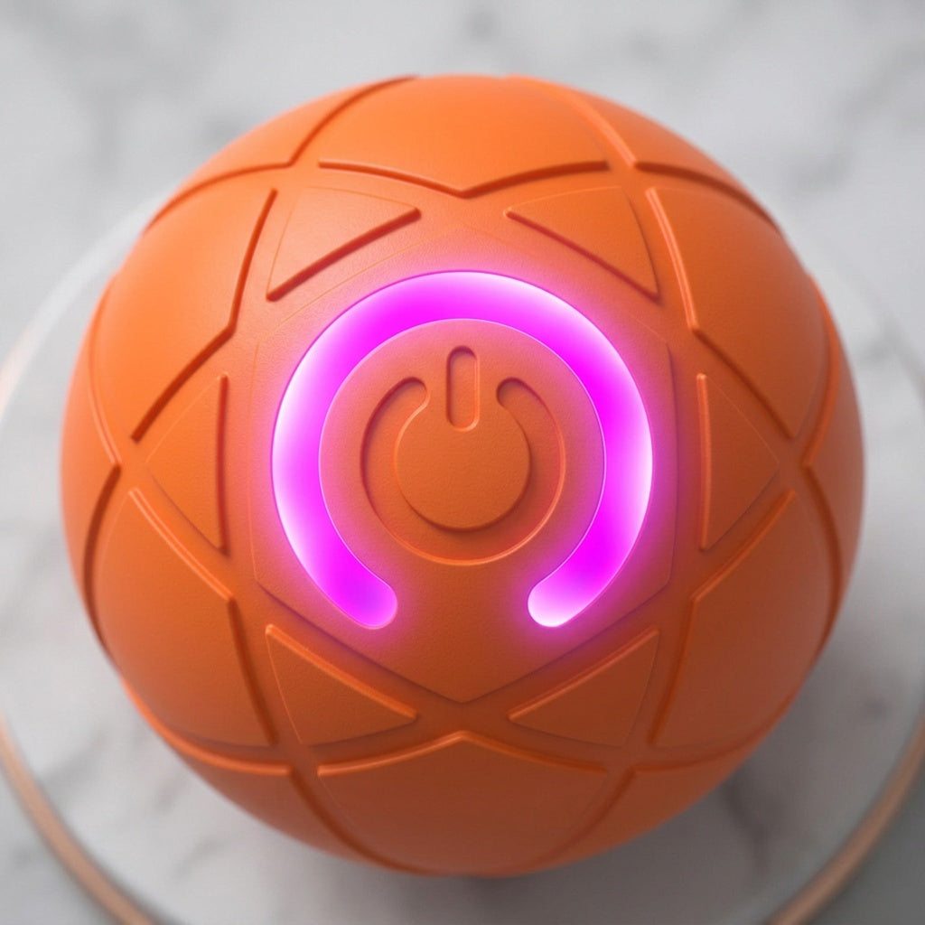 Self-Rolling Interactive Ball for Active Play